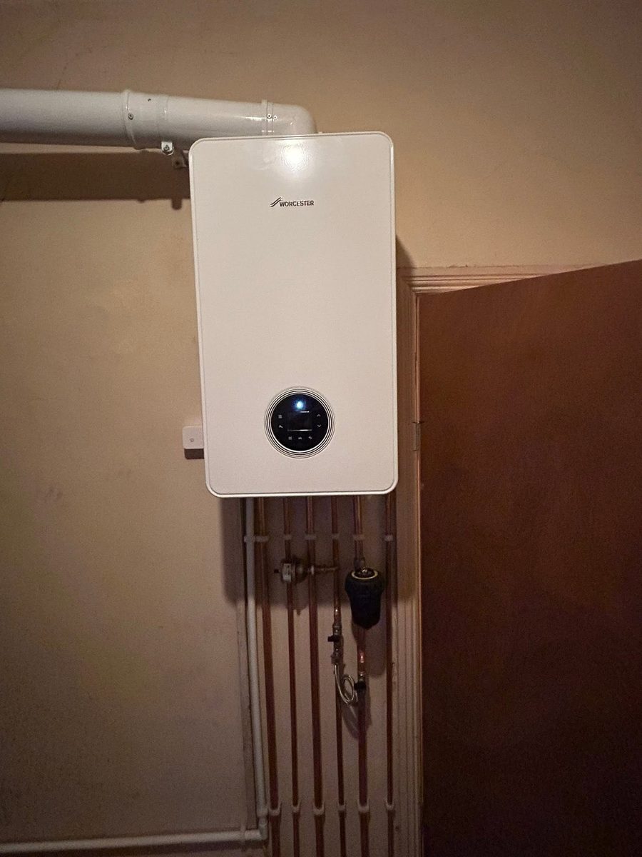 New boiler fitted by K3 Gas Group after replacement
